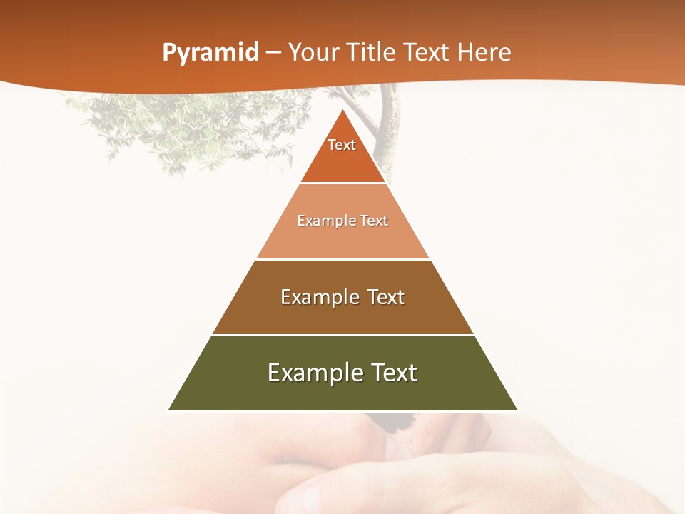 Commitment Branches Female PowerPoint Template