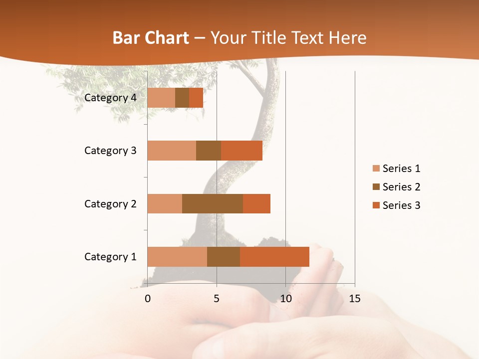 Commitment Branches Female PowerPoint Template