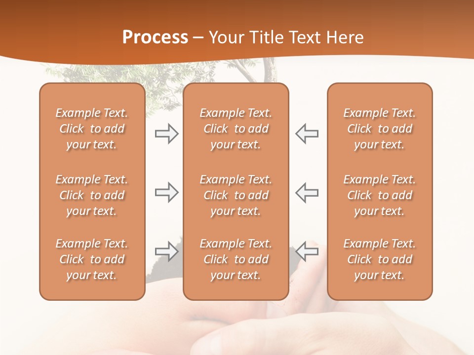 Commitment Branches Female PowerPoint Template