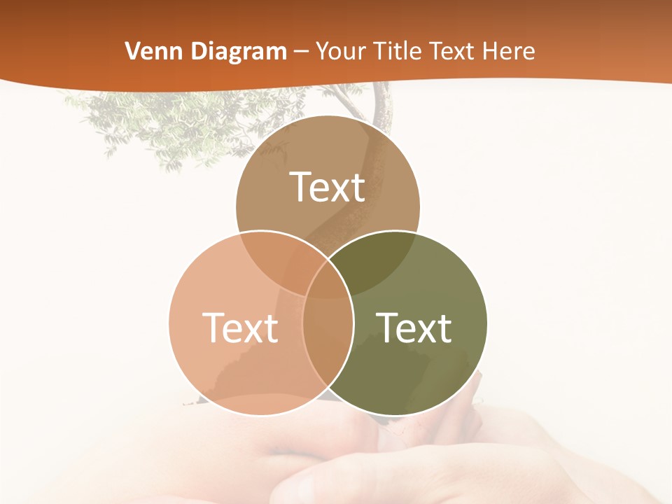 Commitment Branches Female PowerPoint Template