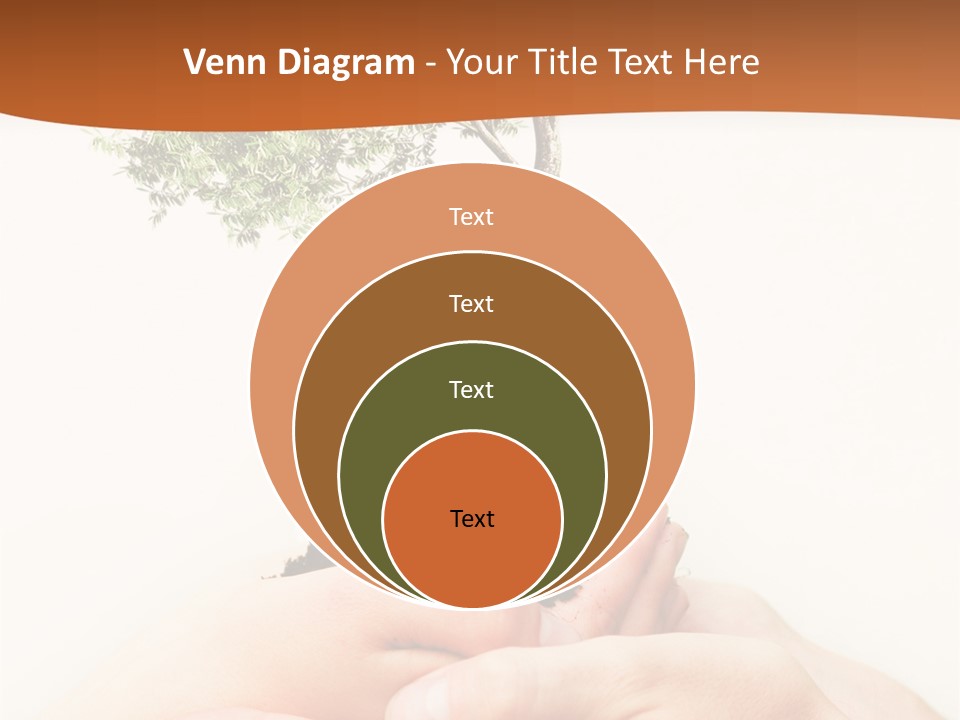 Commitment Branches Female PowerPoint Template