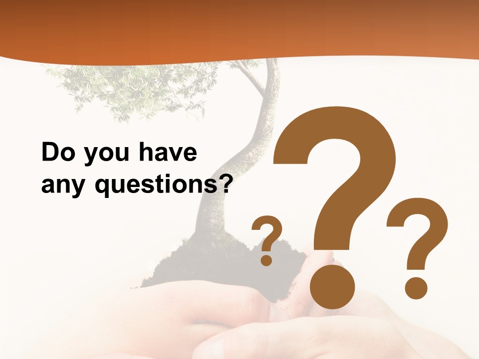 Commitment Branches Female PowerPoint Template