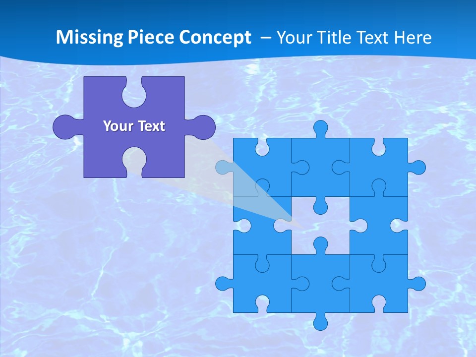 Sun Tropical Blue PowerPoint Template