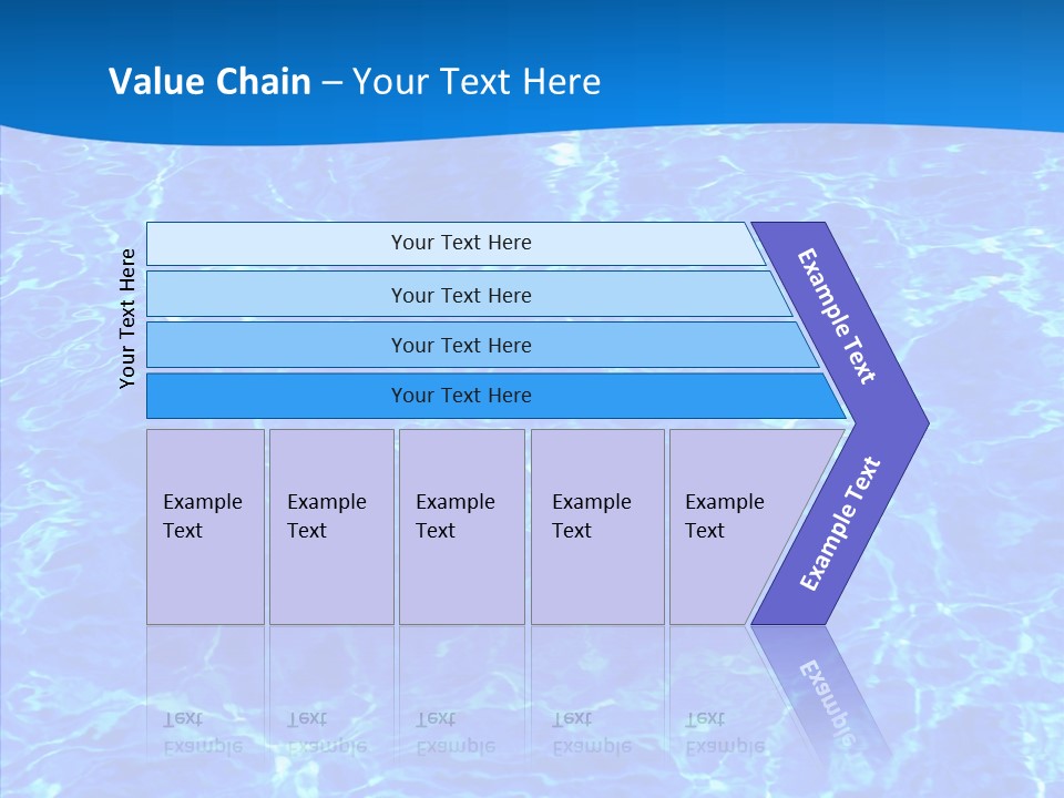 Sun Tropical Blue PowerPoint Template