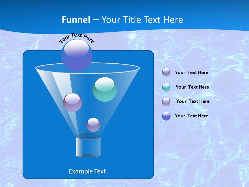 Sun Tropical Blue PowerPoint Template