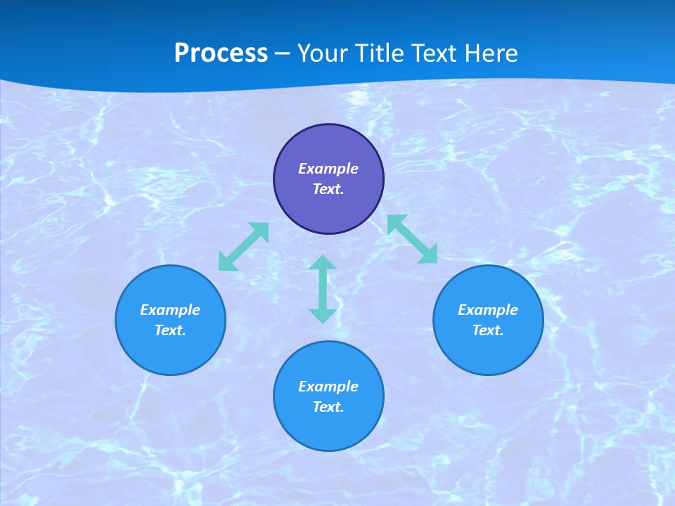 Sun Tropical Blue PowerPoint Template