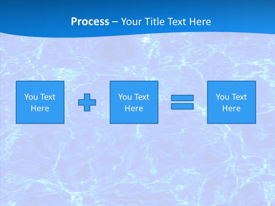 Sun Tropical Blue PowerPoint Template