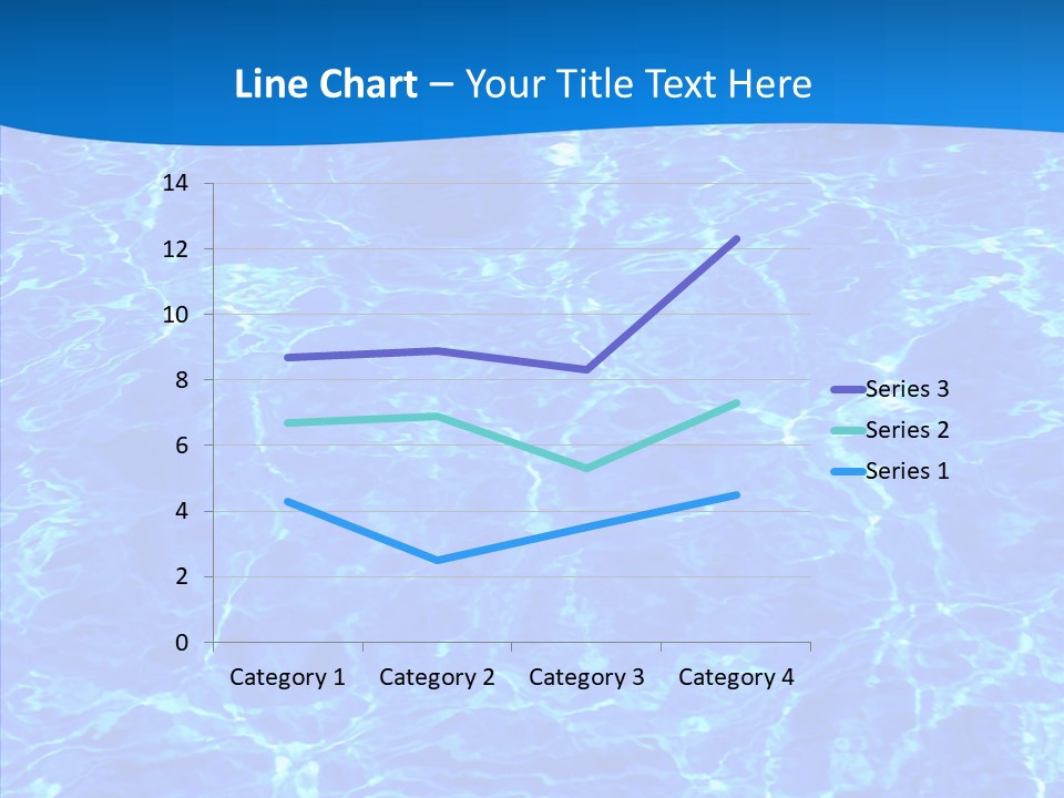 Sun Tropical Blue PowerPoint Template