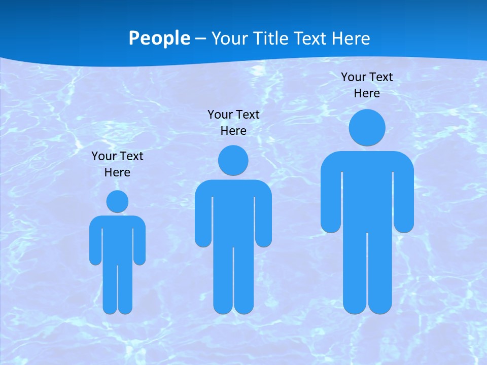 Sun Tropical Blue PowerPoint Template