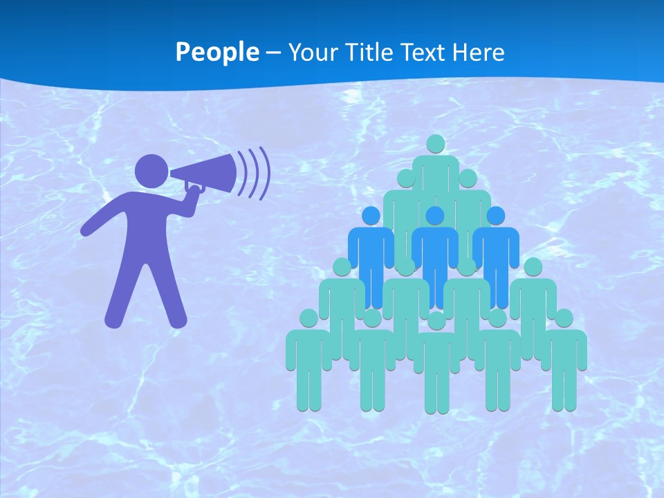 Sun Tropical Blue PowerPoint Template