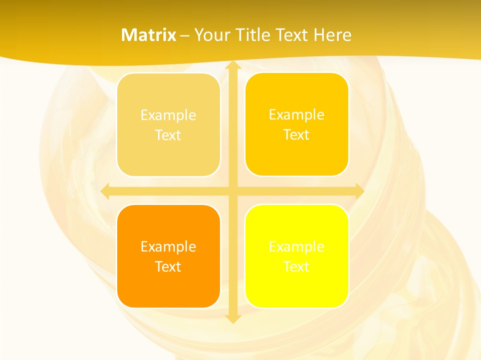 Plastic Container Health PowerPoint Template
