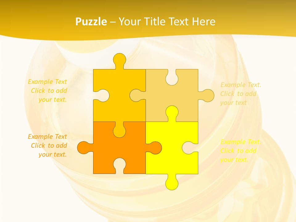 Plastic Container Health PowerPoint Template