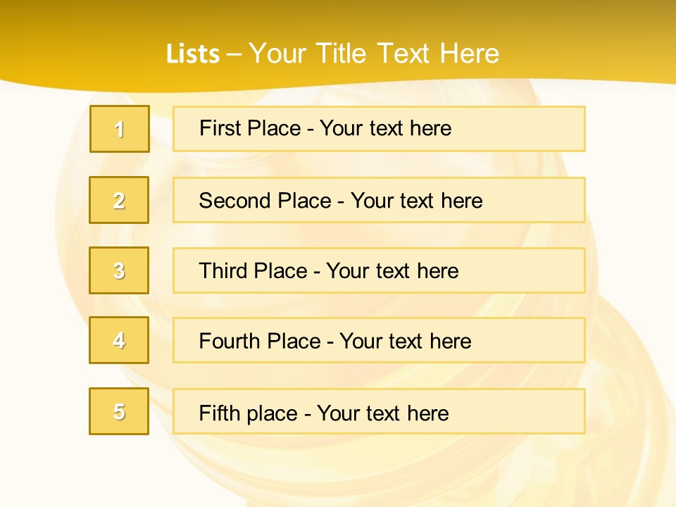 Plastic Container Health PowerPoint Template