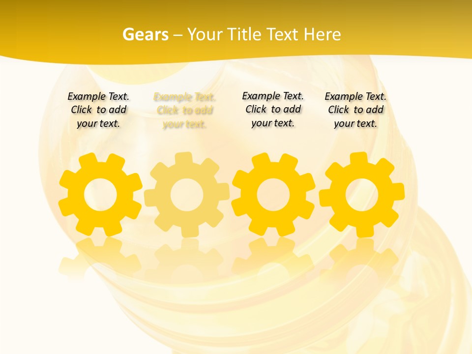 Plastic Container Health PowerPoint Template