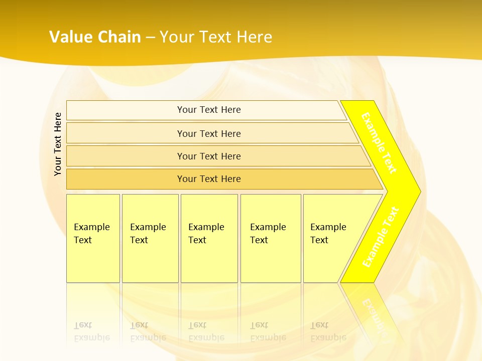 Plastic Container Health PowerPoint Template
