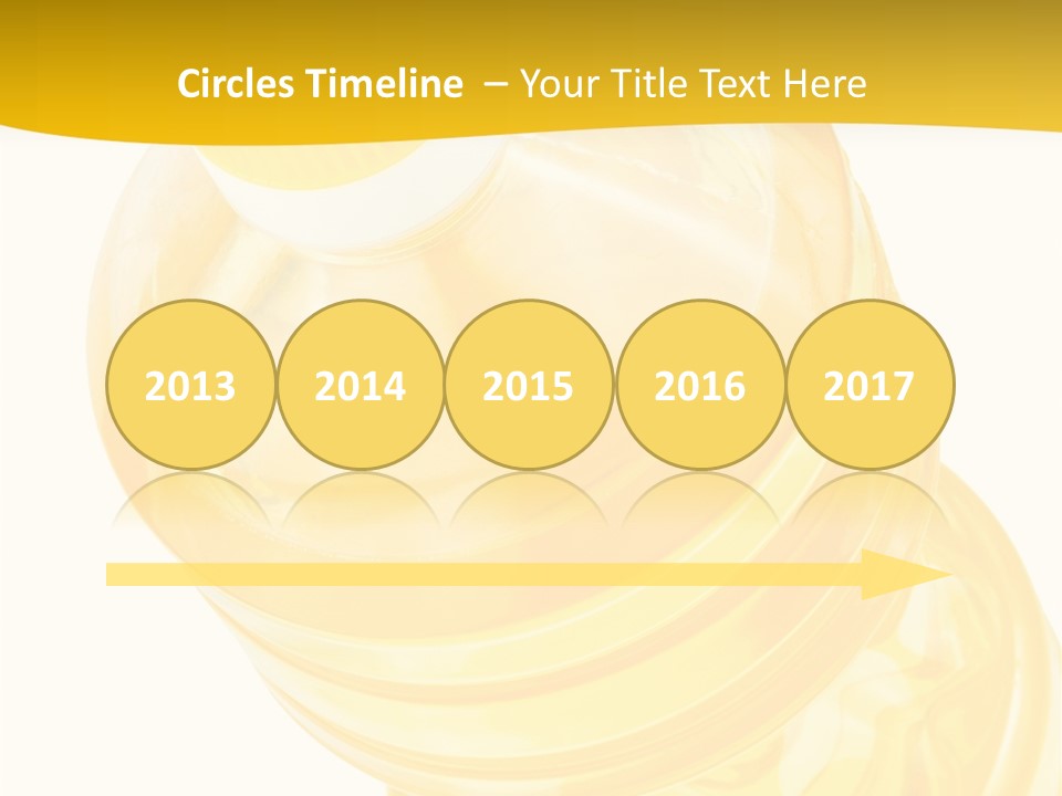 Plastic Container Health PowerPoint Template