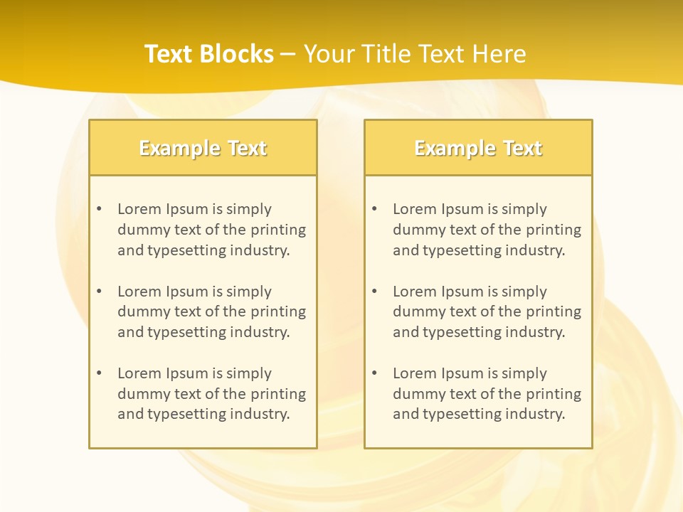 Plastic Container Health PowerPoint Template