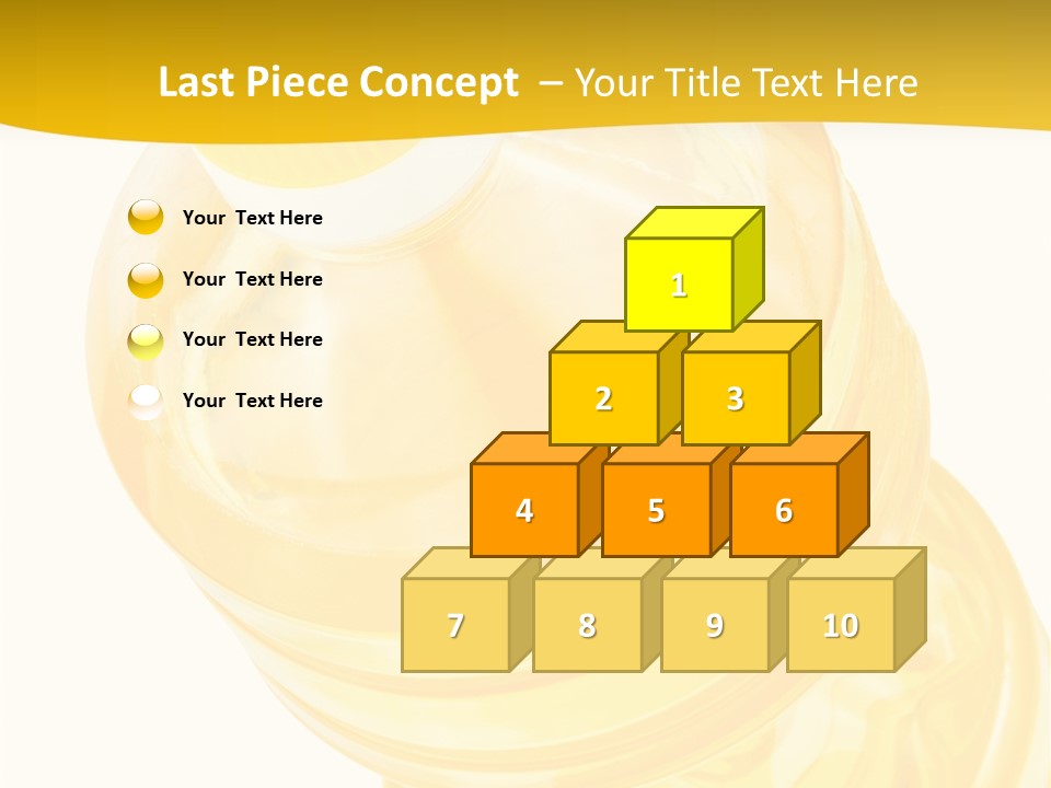 Plastic Container Health PowerPoint Template