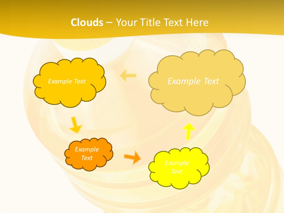 Plastic Container Health PowerPoint Template