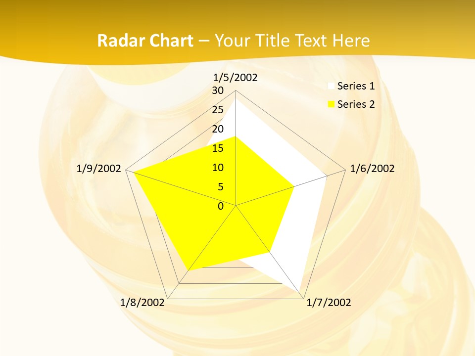 Plastic Container Health PowerPoint Template