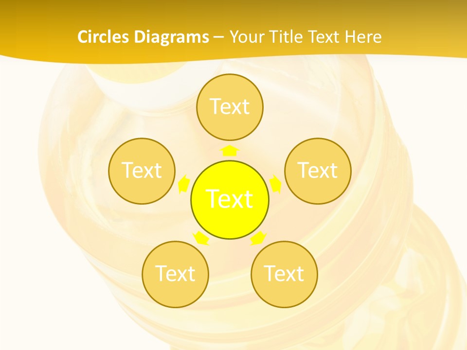Plastic Container Health PowerPoint Template