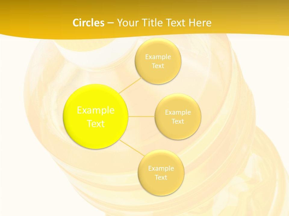 Plastic Container Health PowerPoint Template