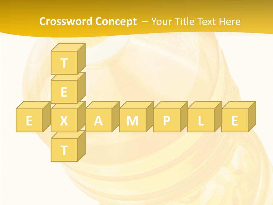Plastic Container Health PowerPoint Template
