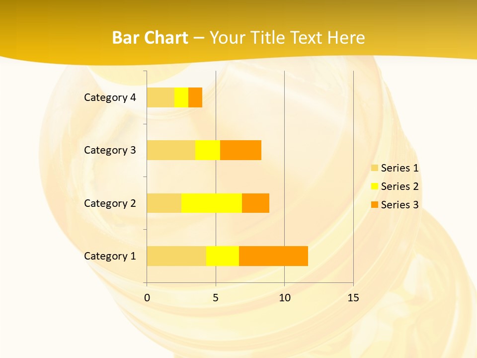 Plastic Container Health PowerPoint Template