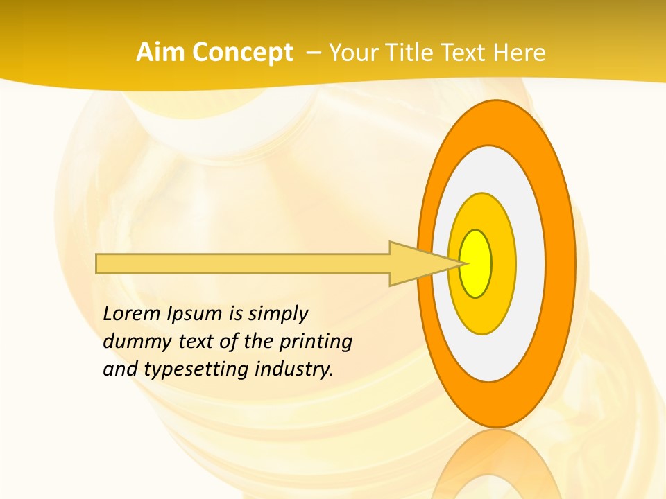 Plastic Container Health PowerPoint Template