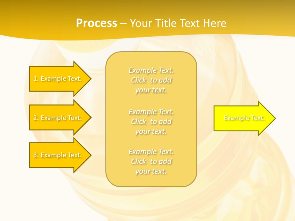 Plastic Container Health PowerPoint Template