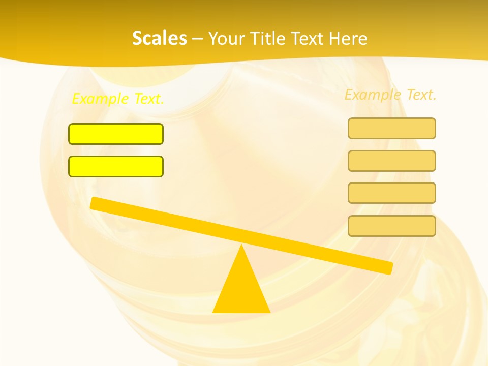 Plastic Container Health PowerPoint Template