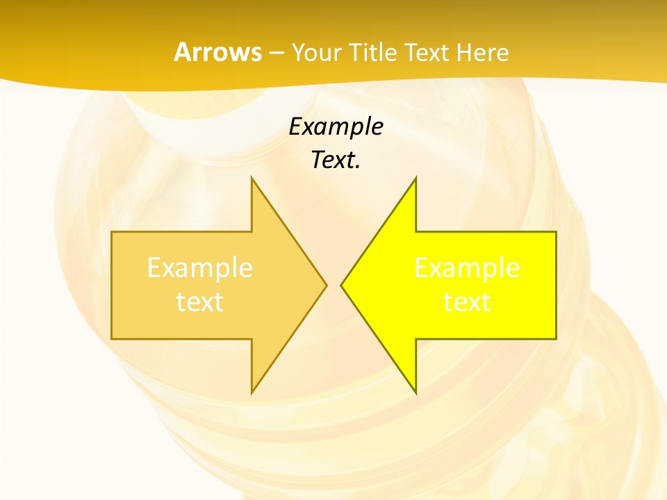 Plastic Container Health PowerPoint Template