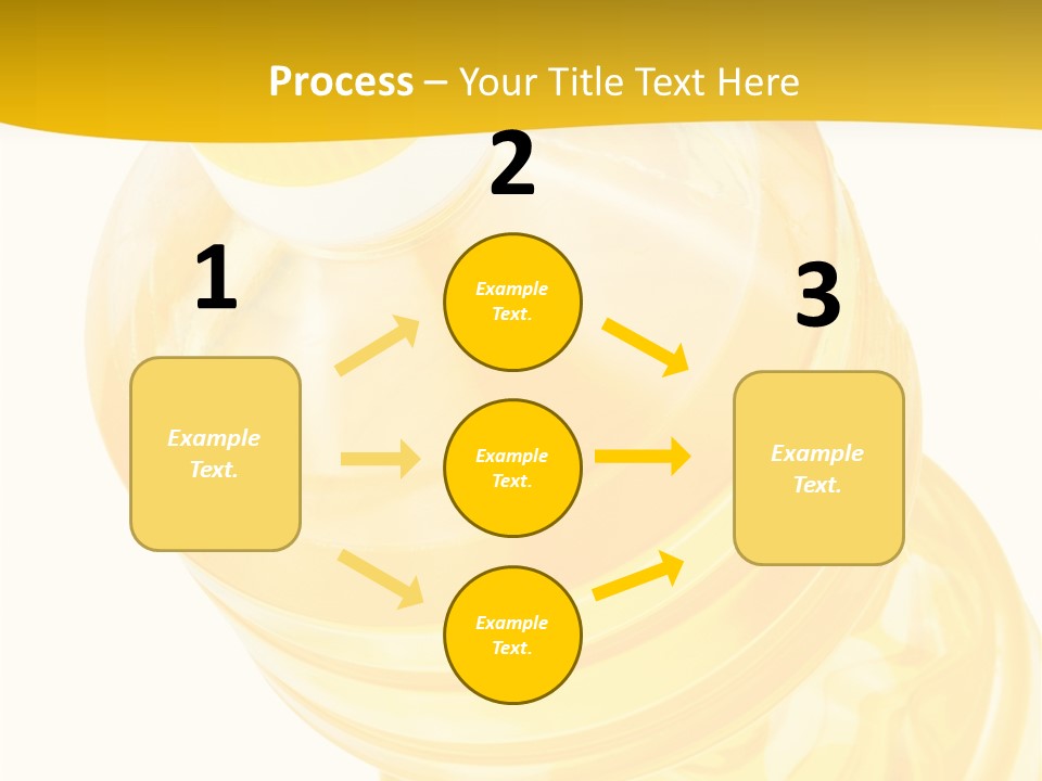 Plastic Container Health PowerPoint Template