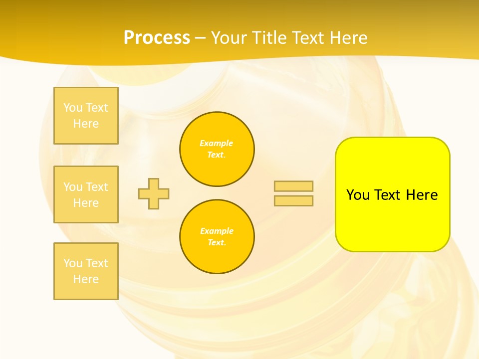 Plastic Container Health PowerPoint Template