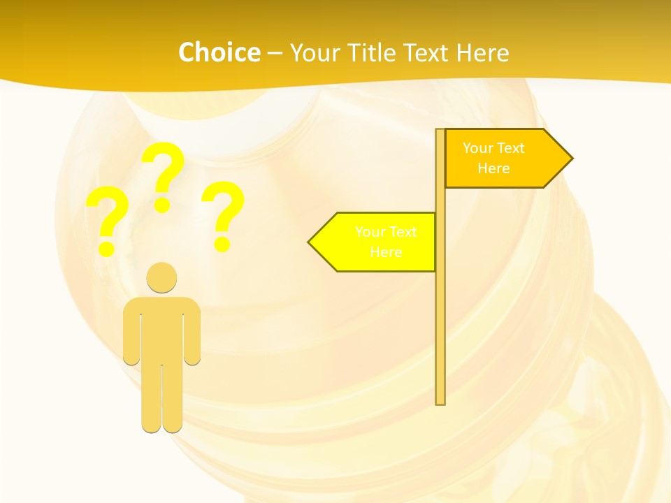 Plastic Container Health PowerPoint Template