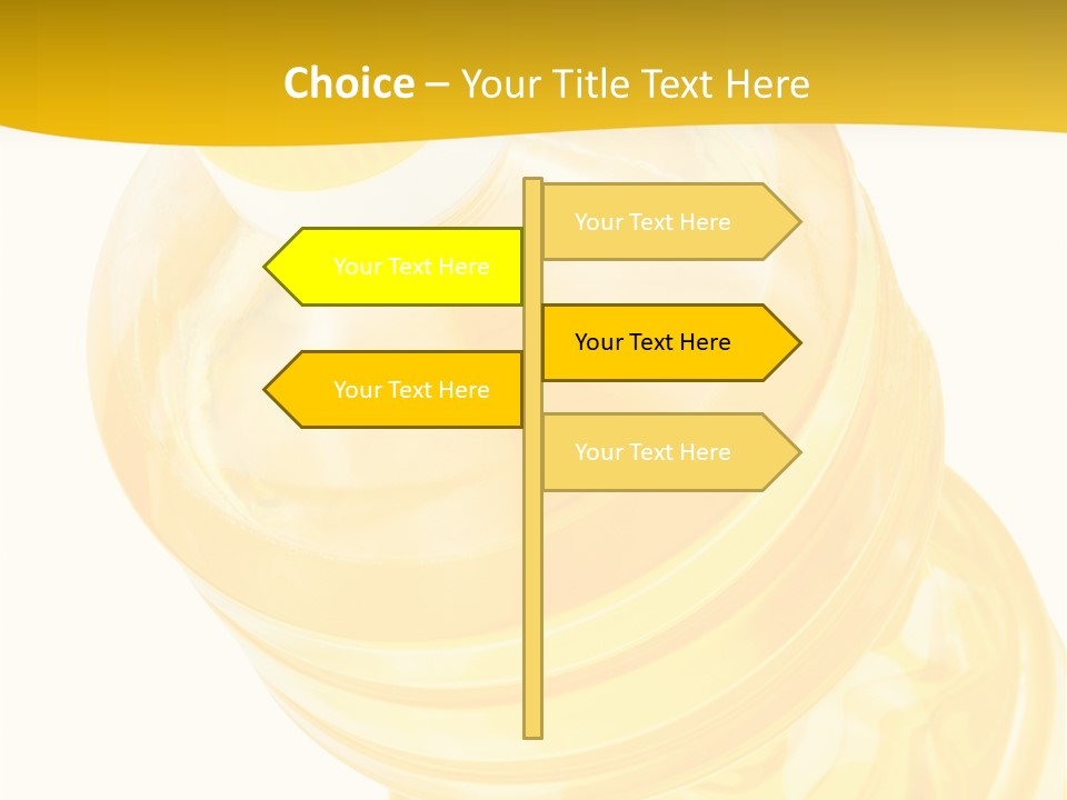 Plastic Container Health PowerPoint Template