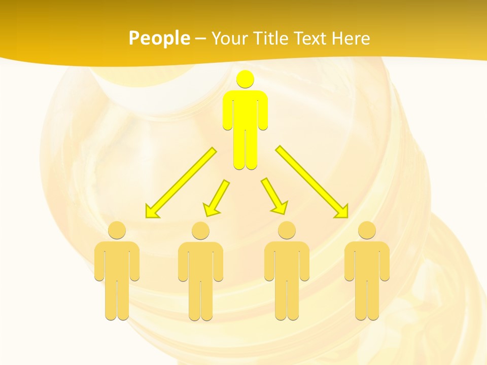 Plastic Container Health PowerPoint Template