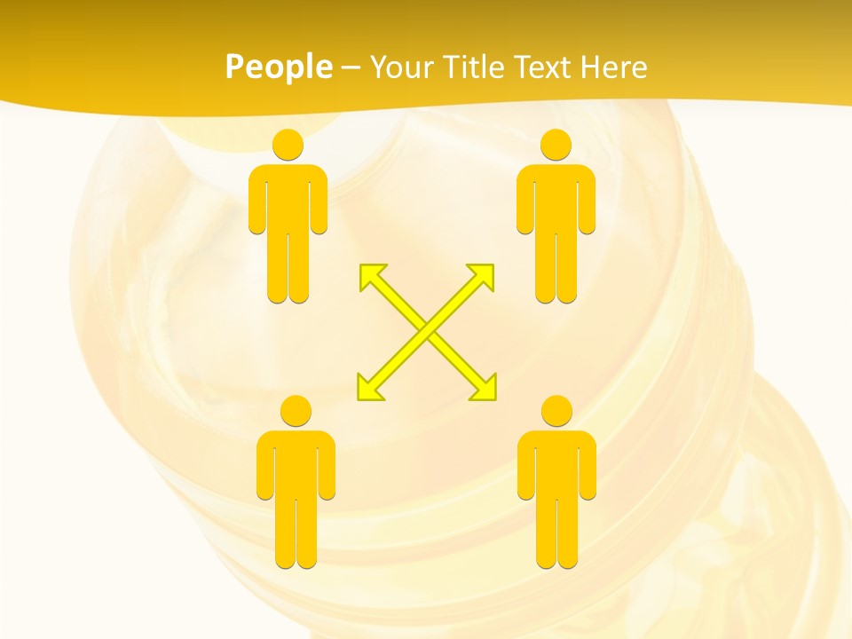 Plastic Container Health PowerPoint Template