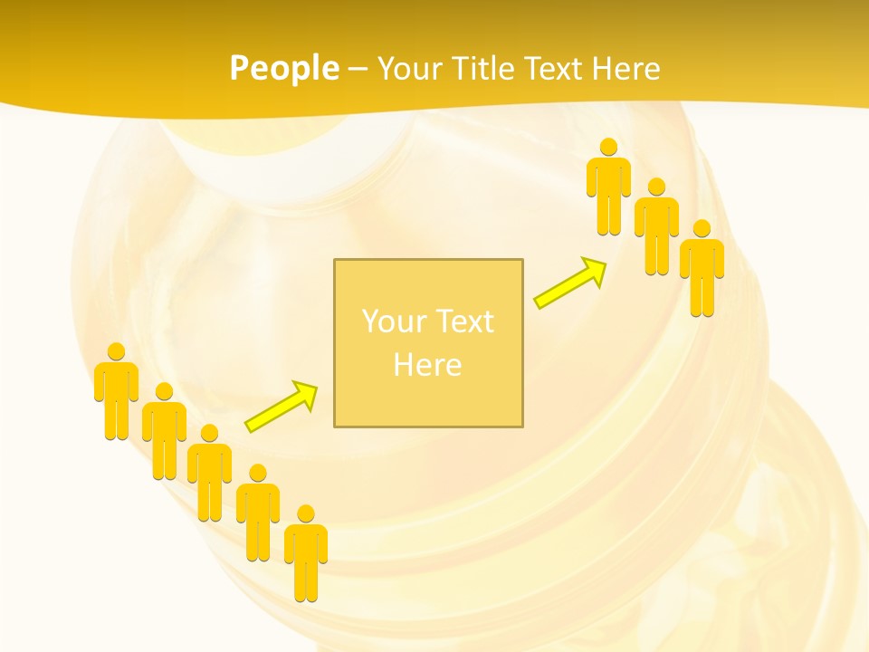 Plastic Container Health PowerPoint Template