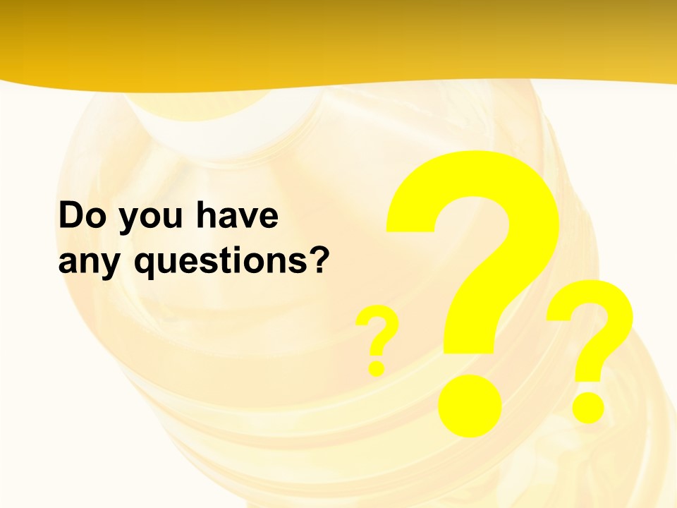 Plastic Container Health PowerPoint Template