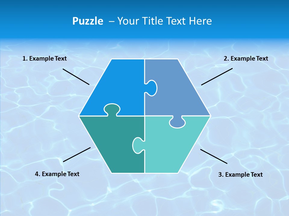 Reflection Clear Dancing PowerPoint Template