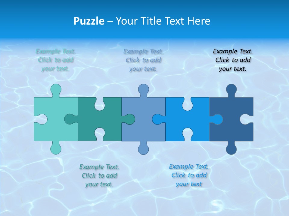 Reflection Clear Dancing PowerPoint Template