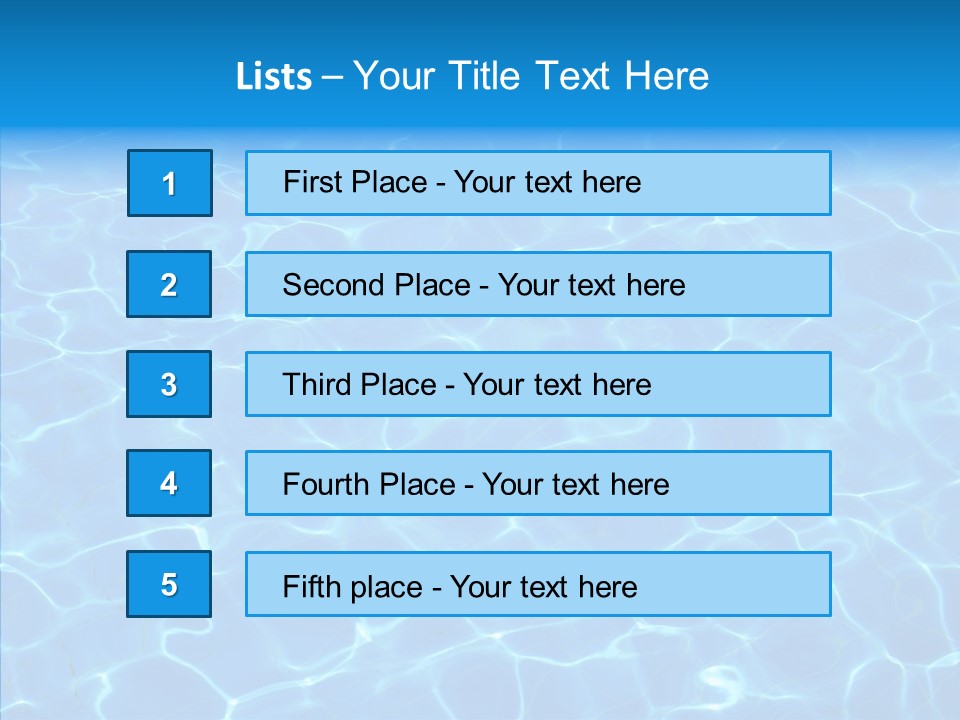 Reflection Clear Dancing PowerPoint Template