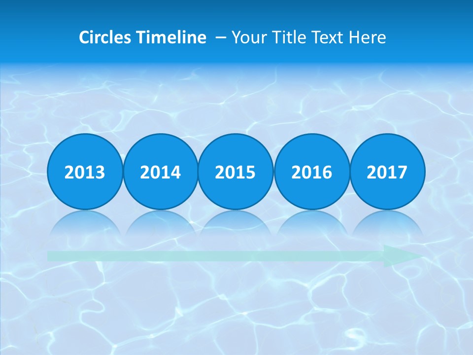 Reflection Clear Dancing PowerPoint Template