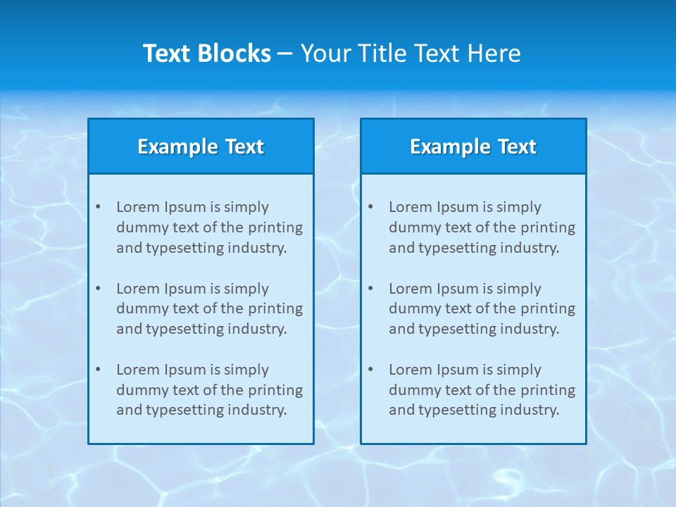 Reflection Clear Dancing PowerPoint Template