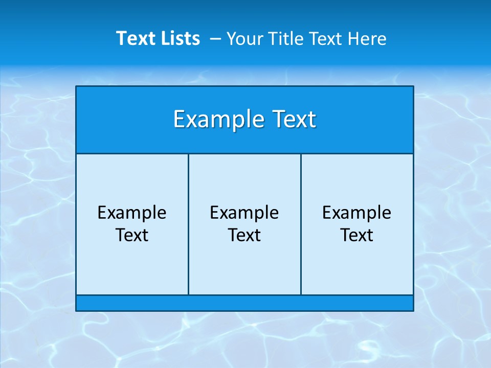 Reflection Clear Dancing PowerPoint Template