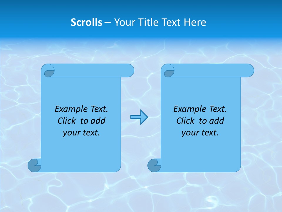 Reflection Clear Dancing PowerPoint Template