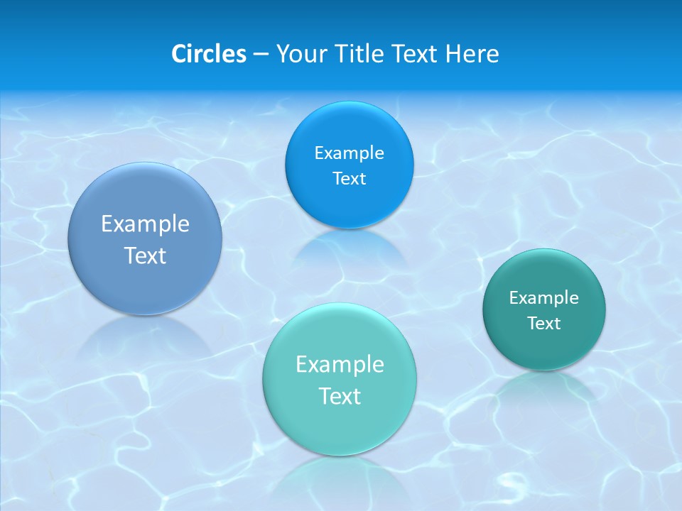 Reflection Clear Dancing PowerPoint Template