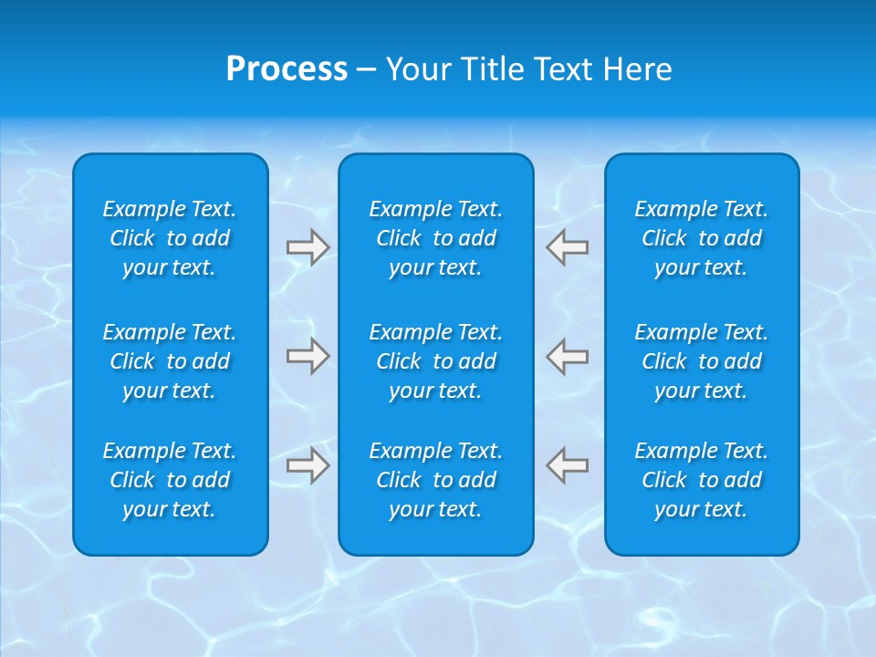 Reflection Clear Dancing PowerPoint Template