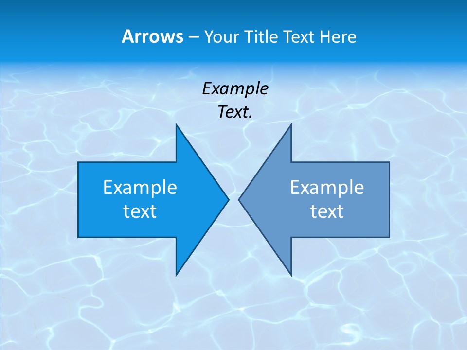 Reflection Clear Dancing PowerPoint Template